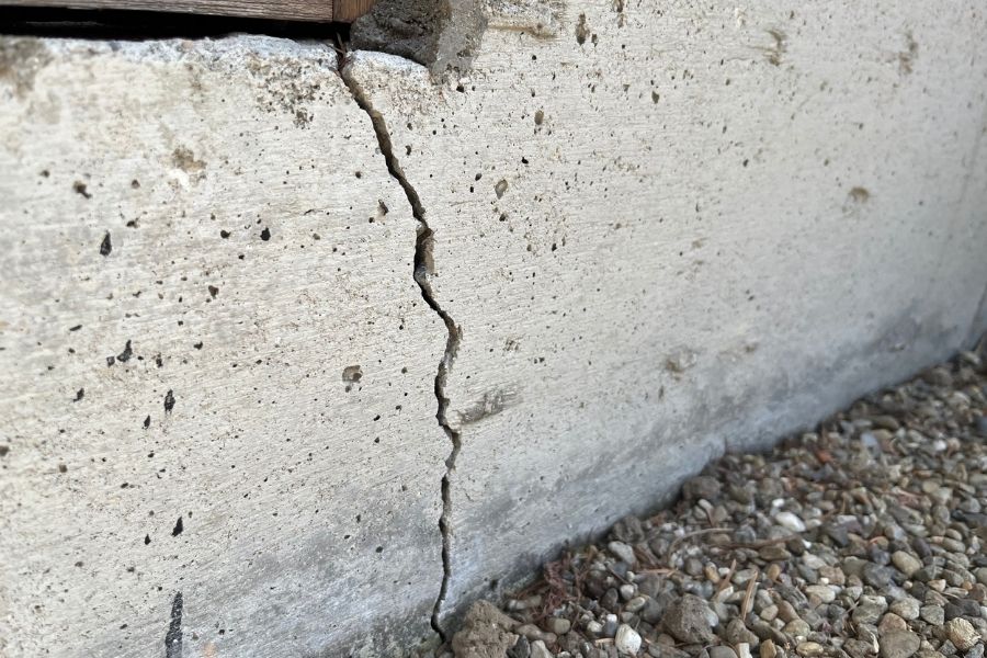 Cracked Foundation